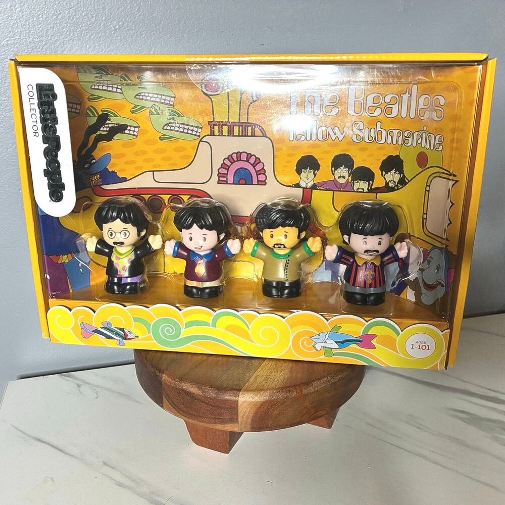 The Beatles Yellow Submarine – Little People Collector Set (2019) — MINT IN BOX